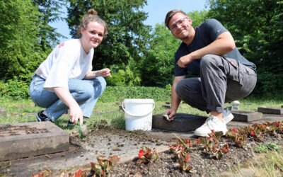 Besonderer Einsatz am letzten Schultag       